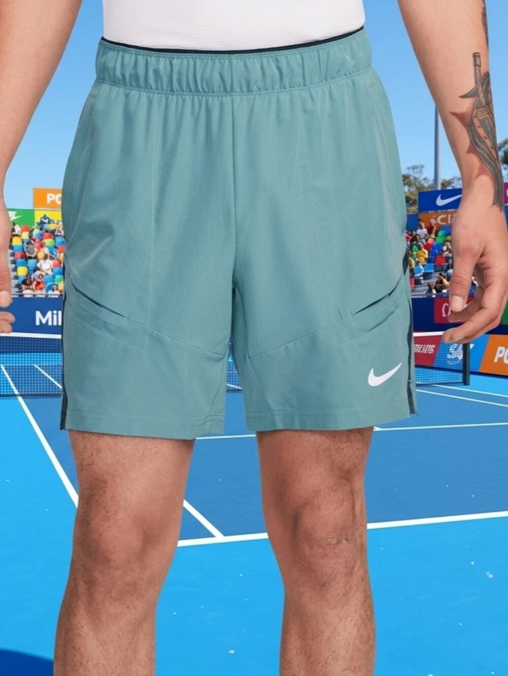 Nike 7" Court Dri-FIT Advantage Tennis Shorts Blue